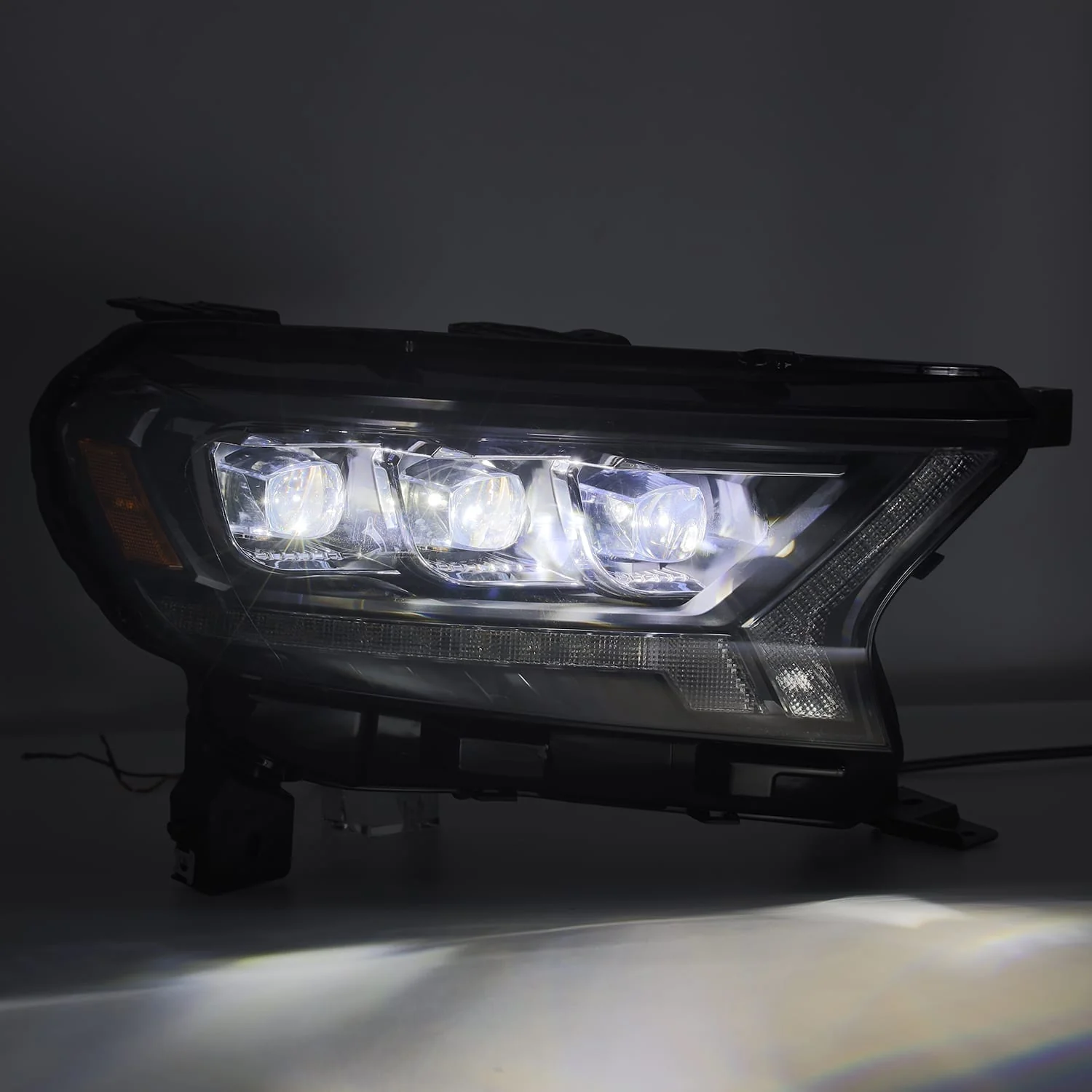 15-21 Ranger and Everest - NOVA Alpha-Black LED headlights - Image 5
