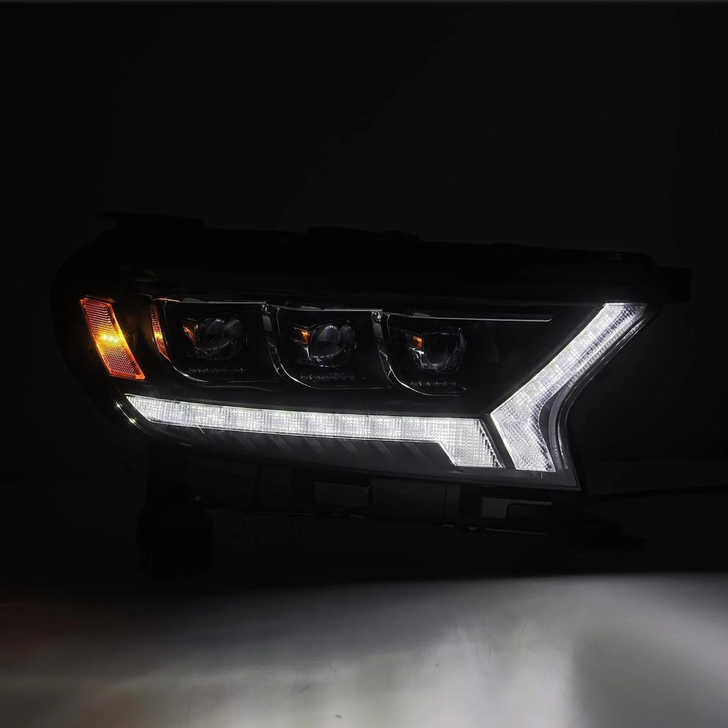 15-21 Ranger and Everest - NOVA Chrome-Black LED headlights - Image 7