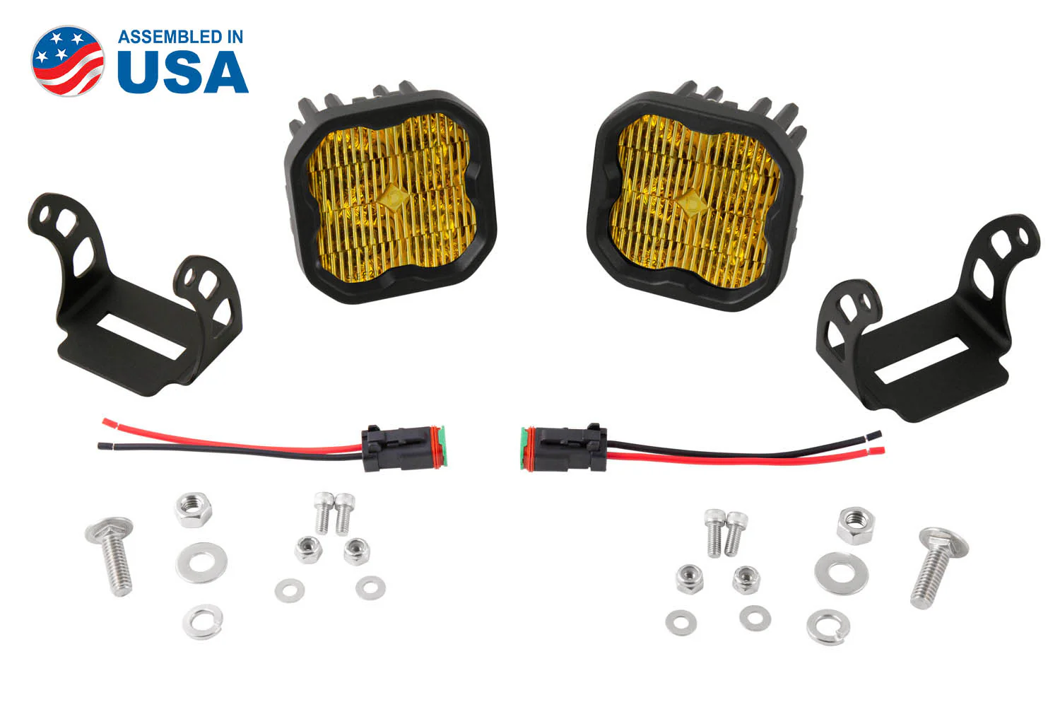SS3 Pod - Pro - Square - Yellow - Pair - Image 7